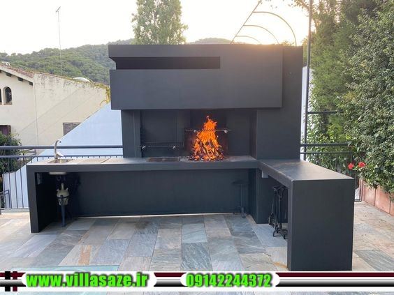 آتشدان ویلا