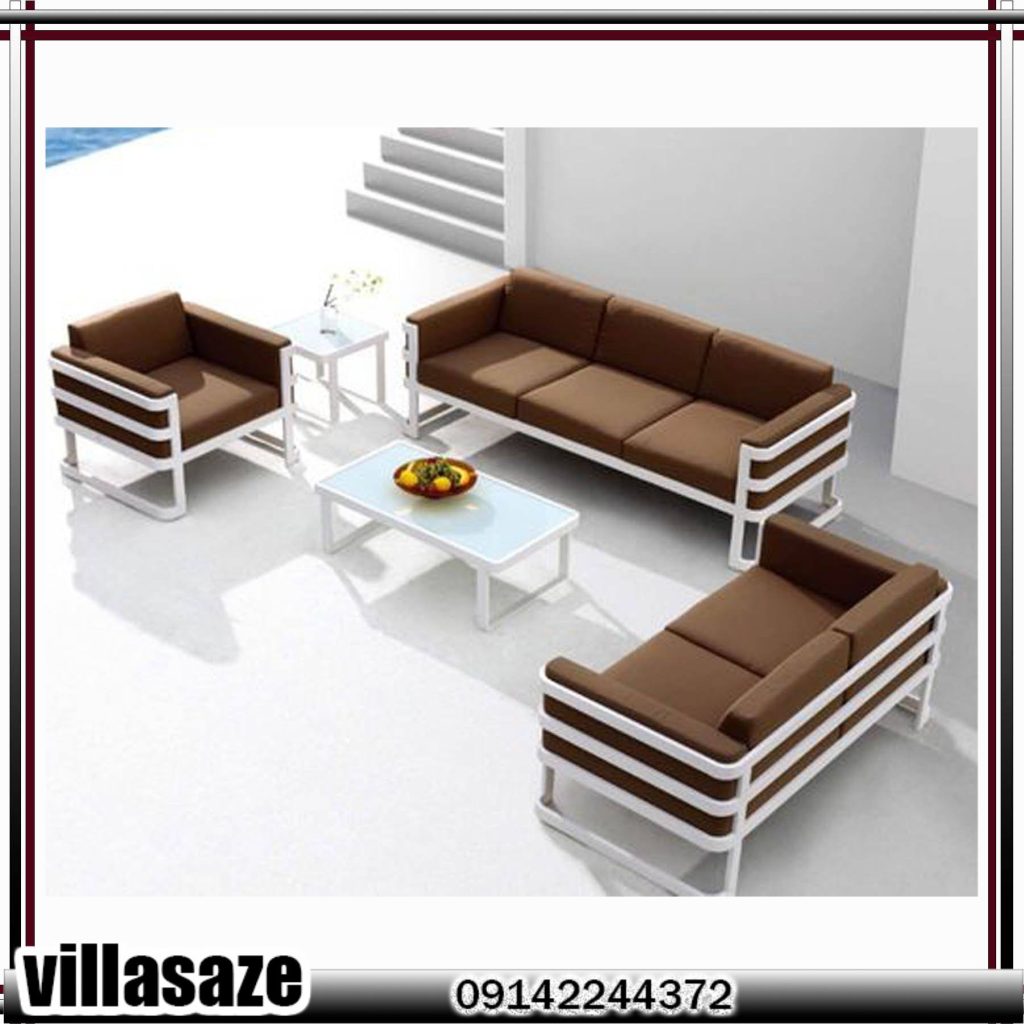 مبلمان فلزی فضای باز