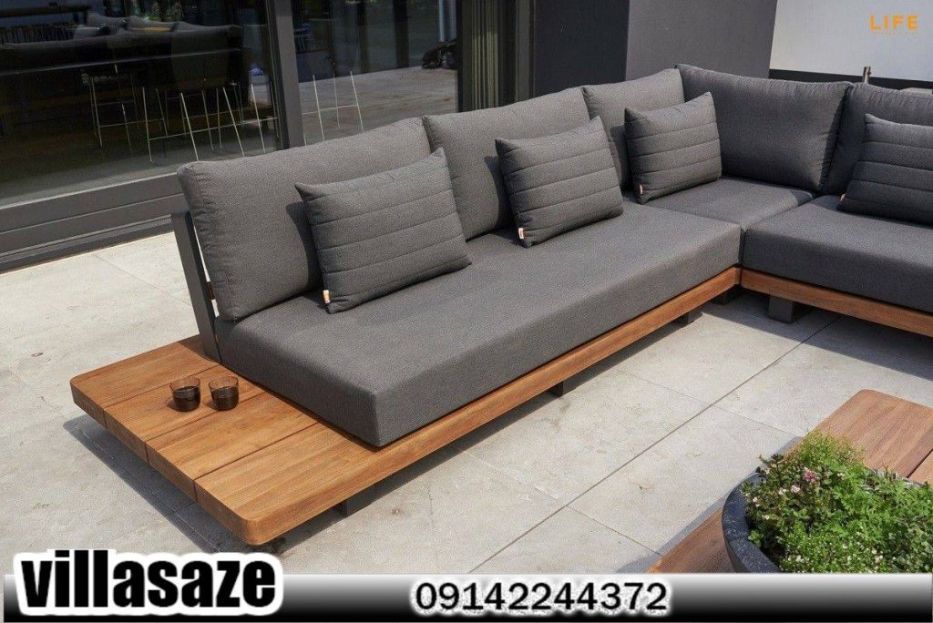 مبلمان چوبی فضای باز