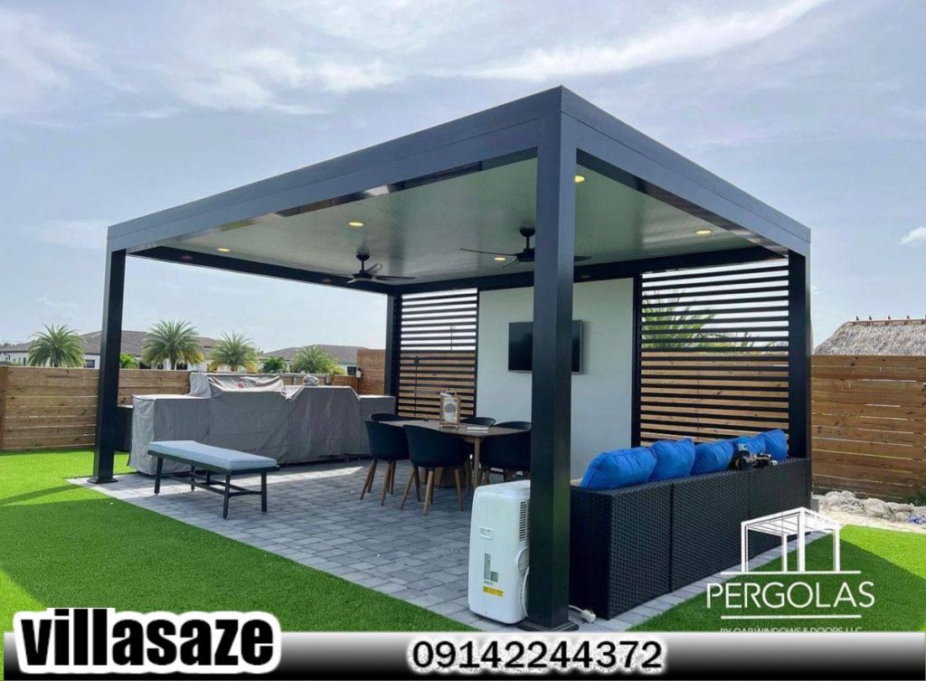 آلاچیق فلزی ویلایی