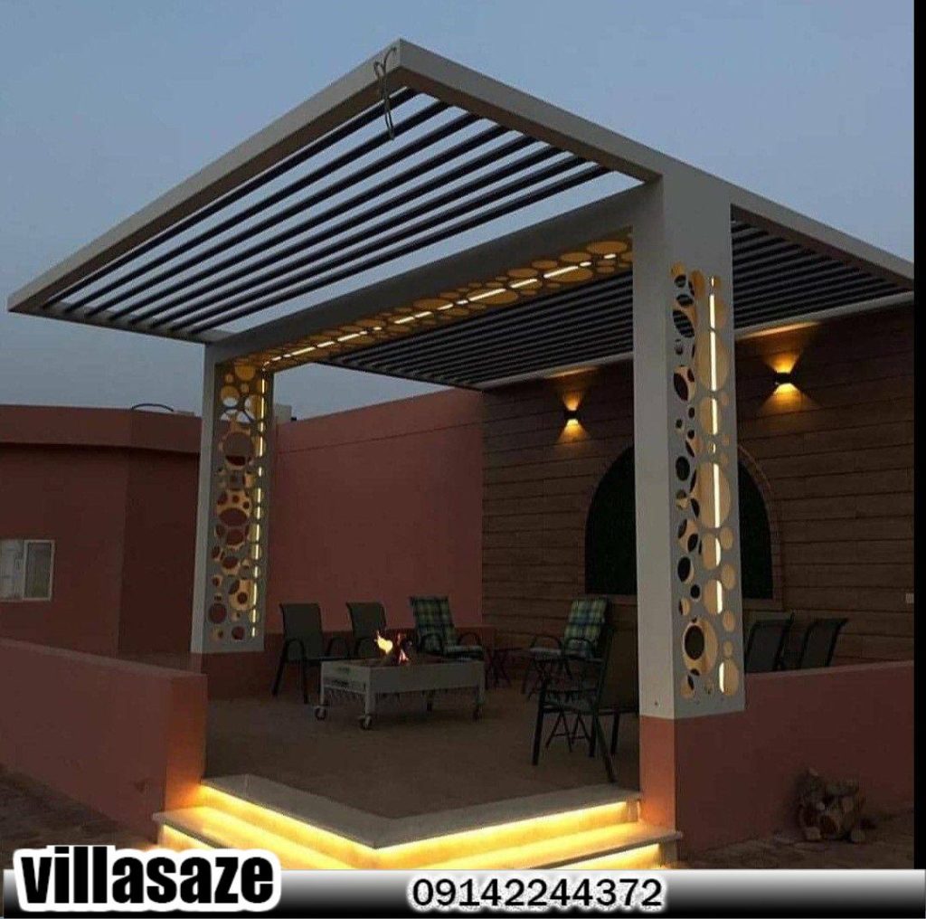 آلاچیق فلزی ویلایی