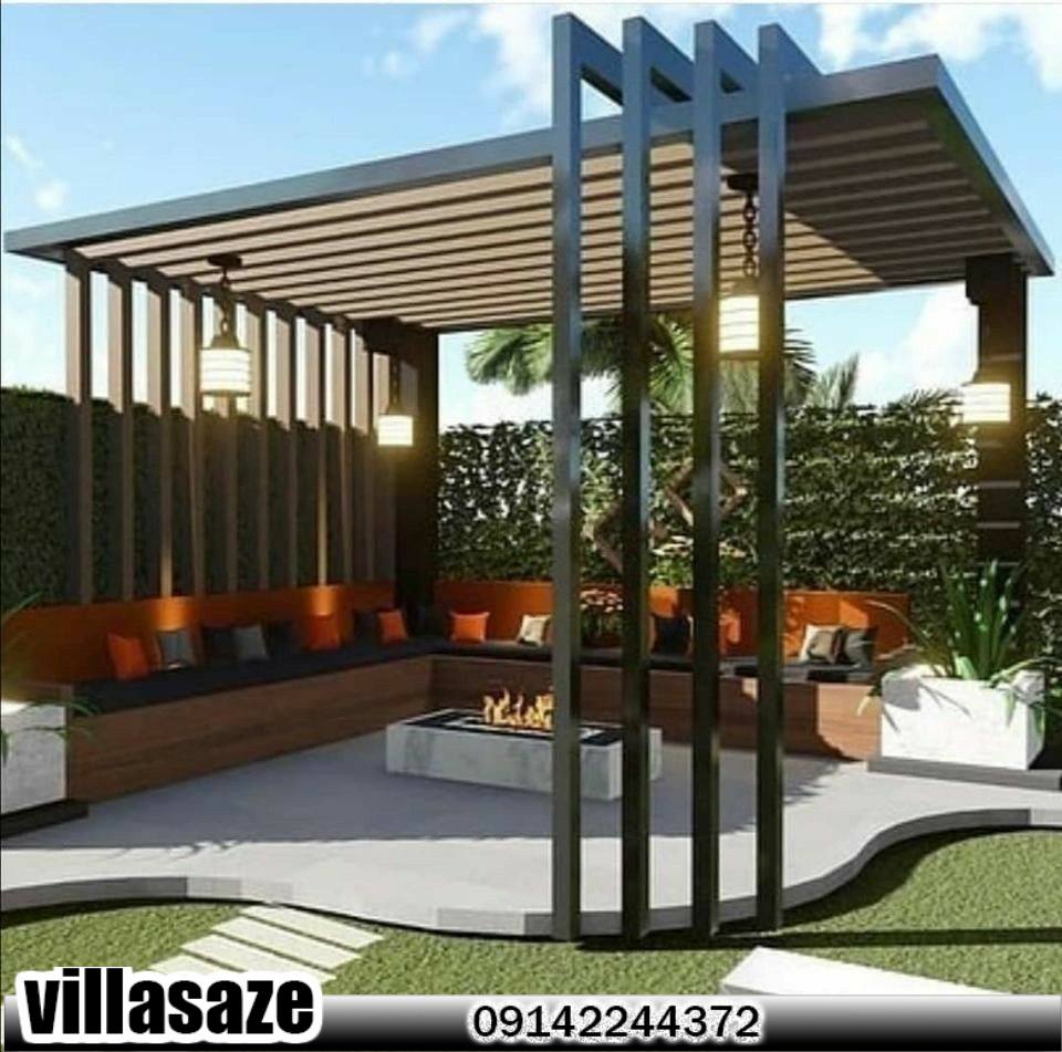 آلاچیق فلزی فضای باز