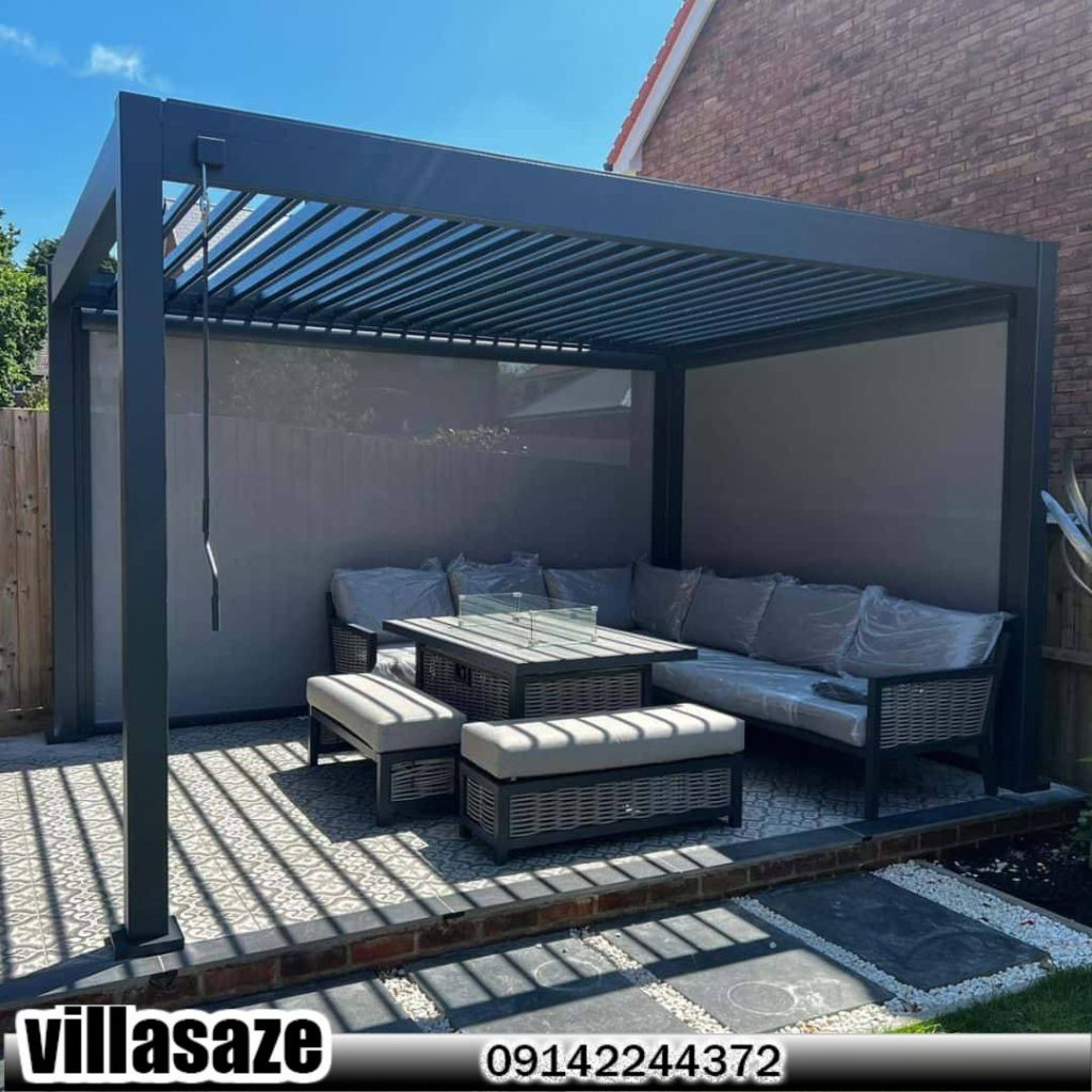 آلاچیق فلزی ویلایی 