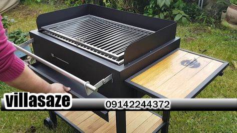 باربیکیو ذغالی ویلایی فلزی 