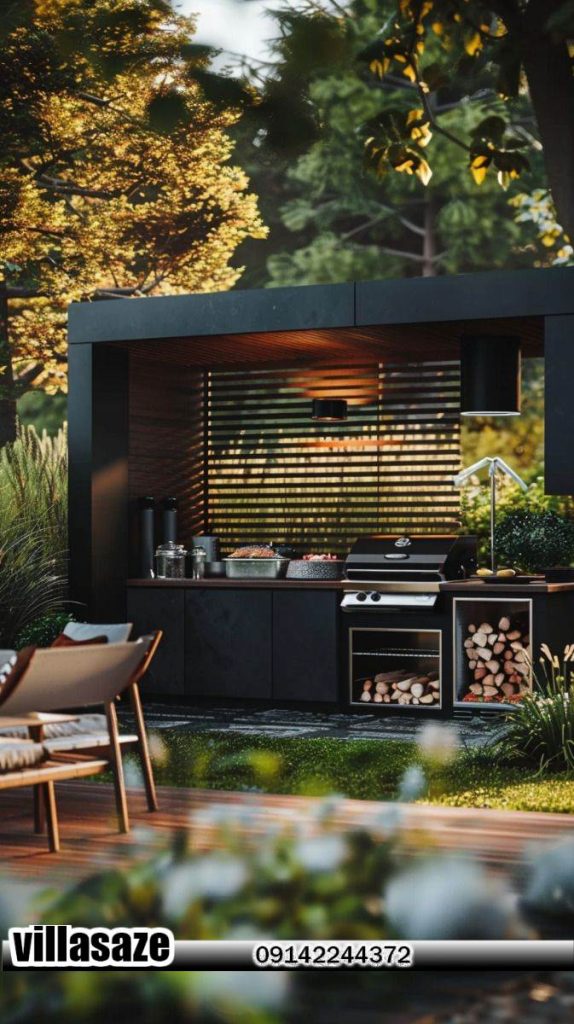 باربیکیو ذغالی ویلایی