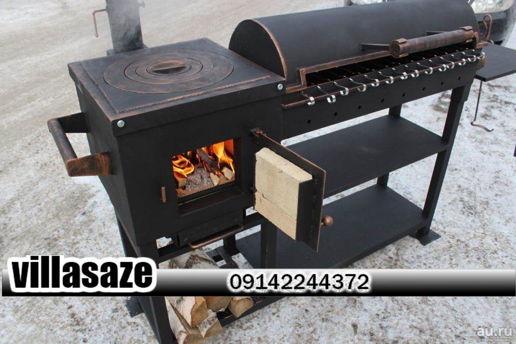 باربیکیو ذغالی فضای باز