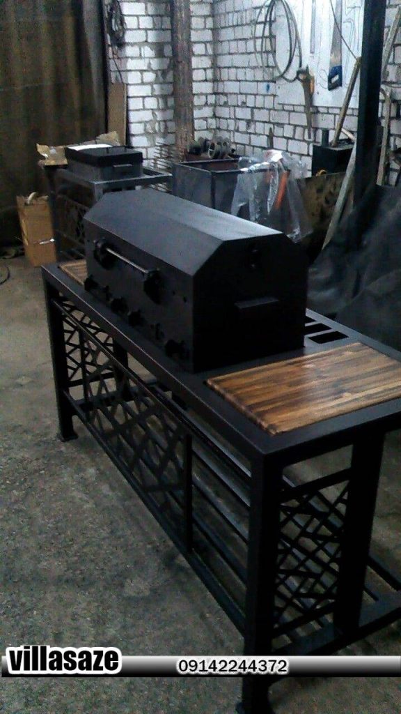 باربیکیو ذغالی ویلایی باغی