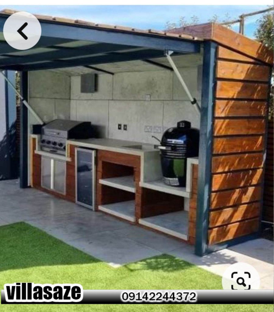 باربیکیو ذغالی گازی ویلایی 