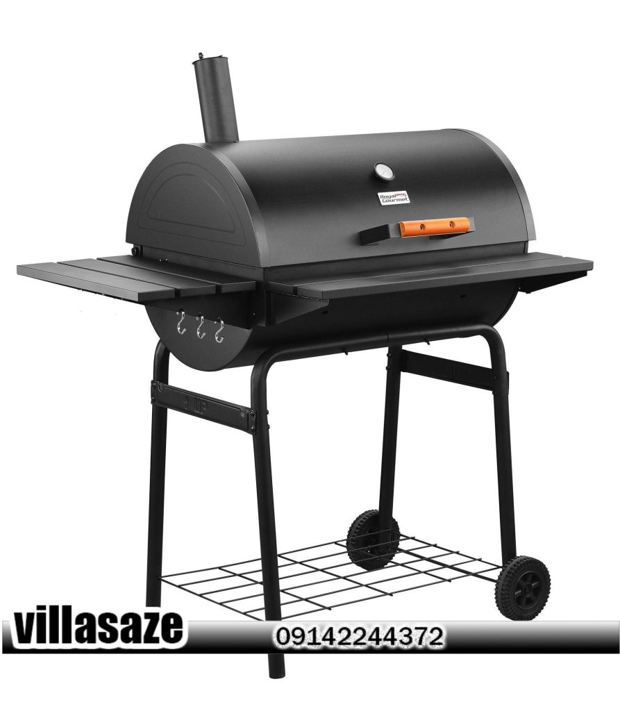 باربیکیو ذغالی ویلایی چرخ دار 