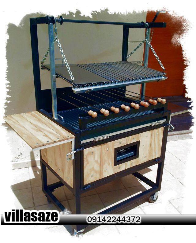 باربیکیو ذغالی مناسب فضای باز 