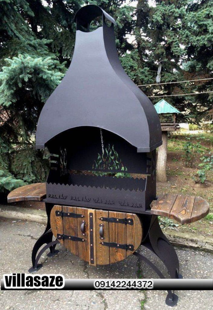 باربیکیو ذغالی فضای باز