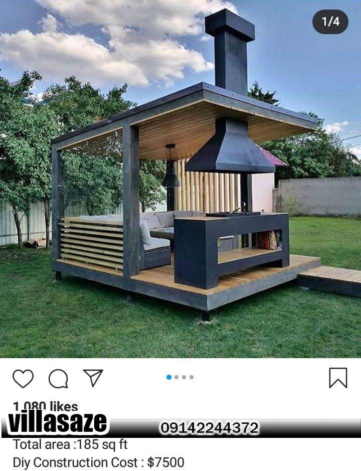 باربیکیو ذغالی ویلایی