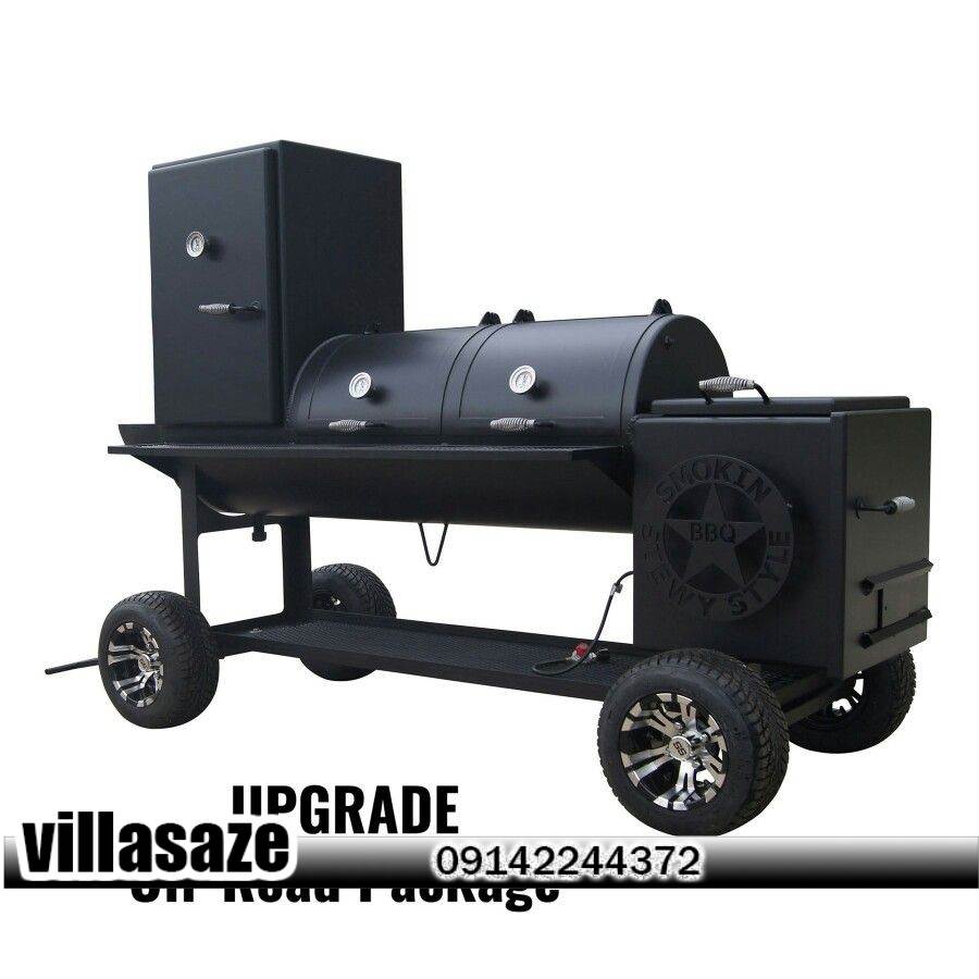باربیکیو ذغالی ویلایی چرخ دار