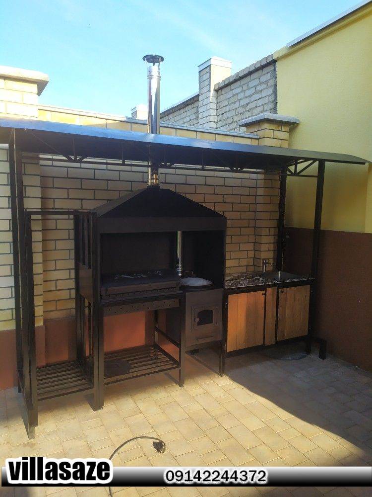 باربیکیو ذغالی مناسب فضای باز