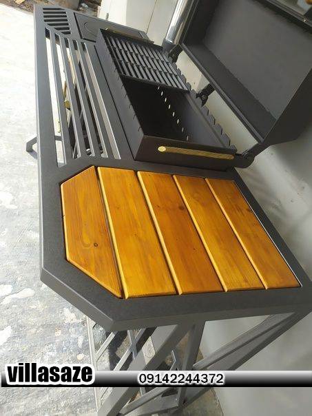 باربیکیو ذغالی فضای باز