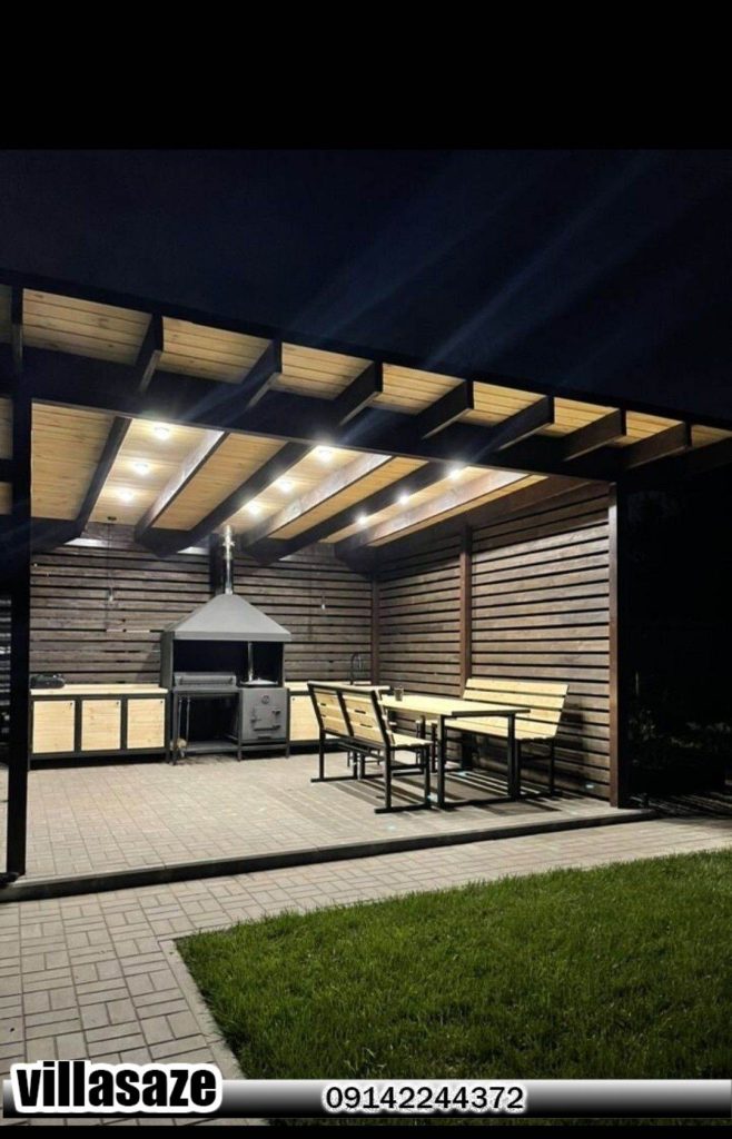 باربیکیو ذغالی ویلایی