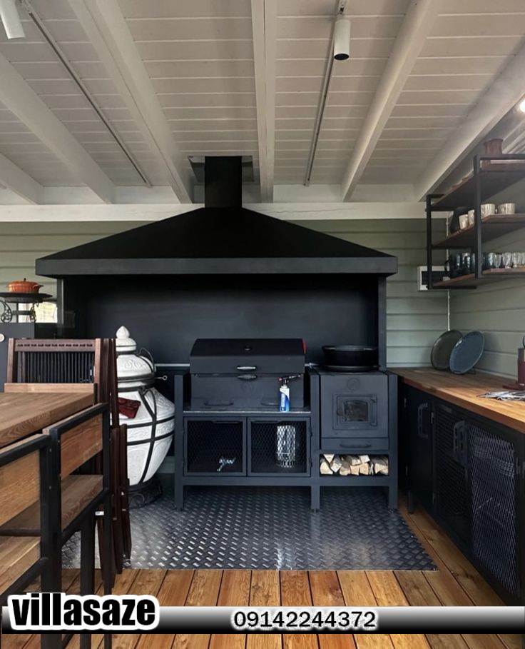 باربیکیو ذغالی ویلایی