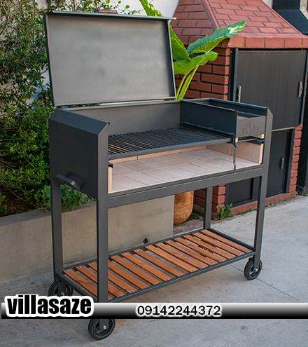 کباب پز ذغالی ویلایی