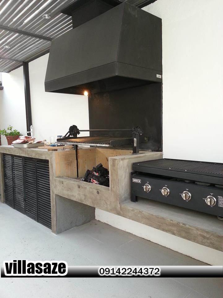 باربیکیو ذغالی ویلایی