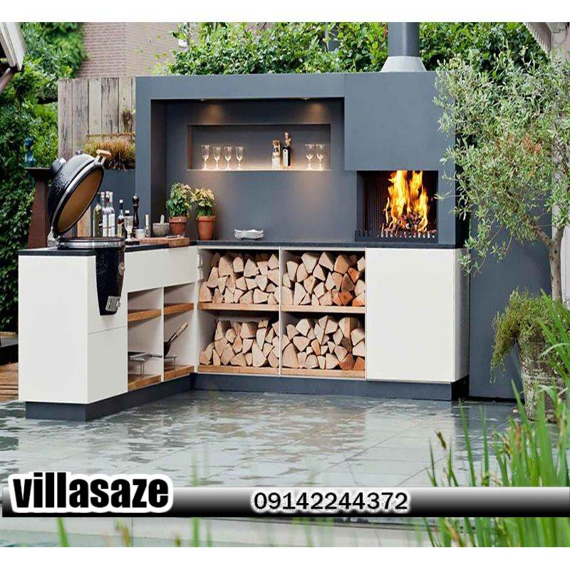 باربیکیو ذغالی ویلایی