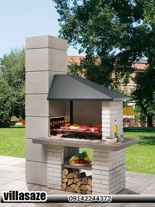 باربیکیو ذغالی ویلایی