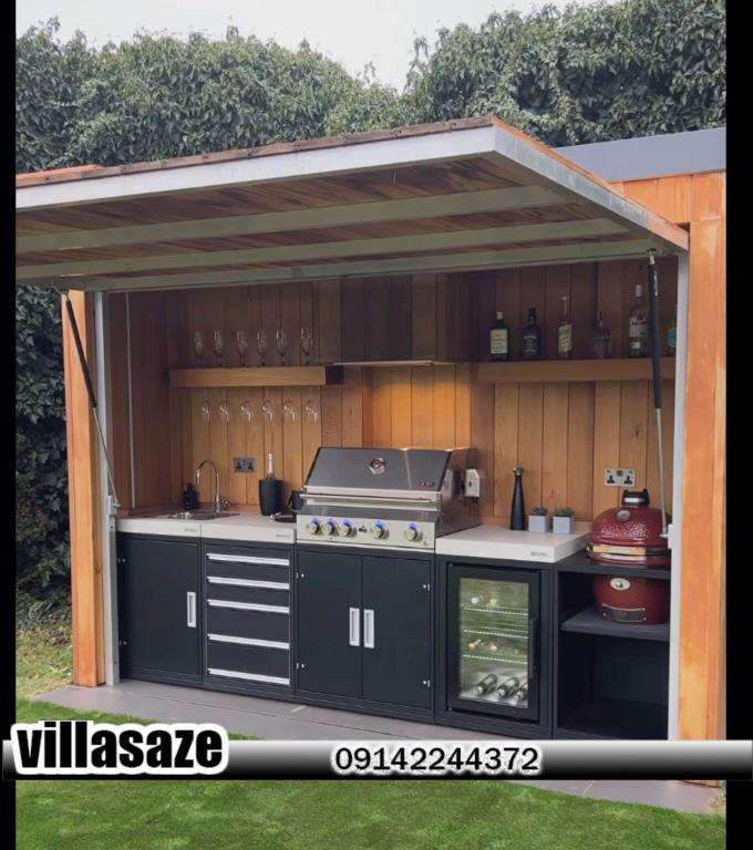 باربیکیو ذغالی گازی مناسب فضای باز