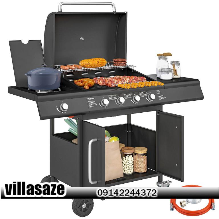 باربیکیو ذغالی گازی ویلایی