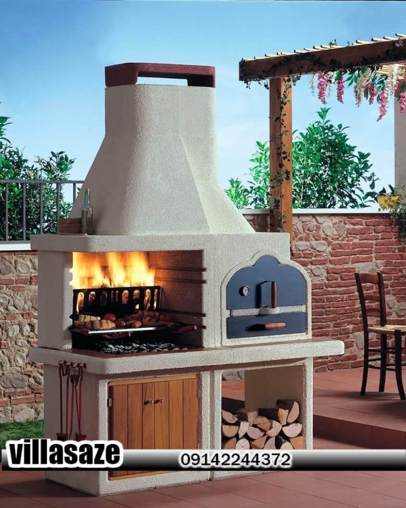 باربیکیو ذغالی فضای باز