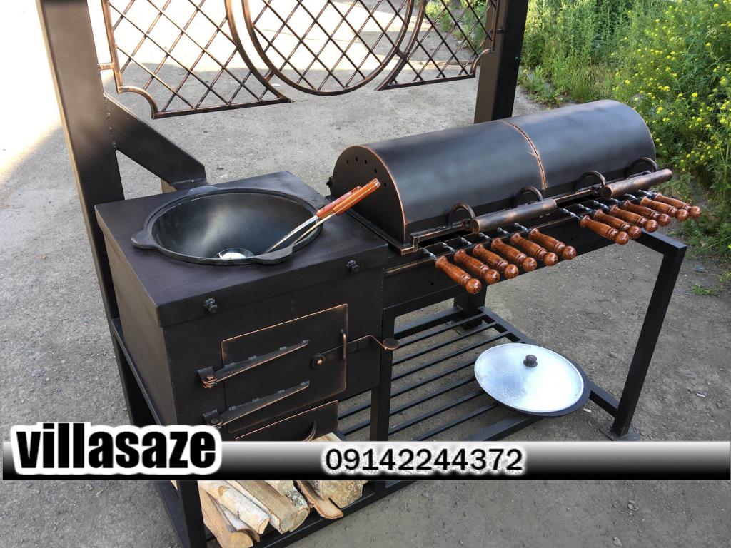 باربیکیو ذغالی ویلایی