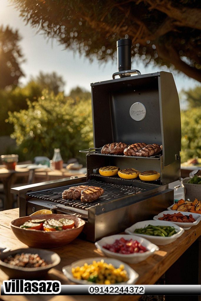 باربیکیو ذغالی ویلایی