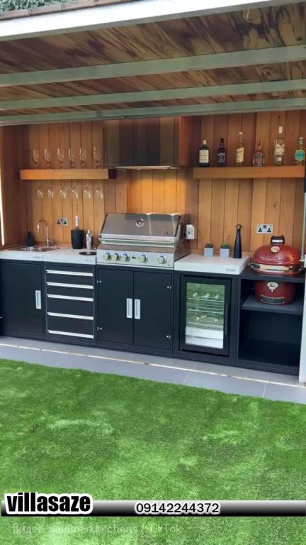 باربیکیو ذغالی گازی ویلایی