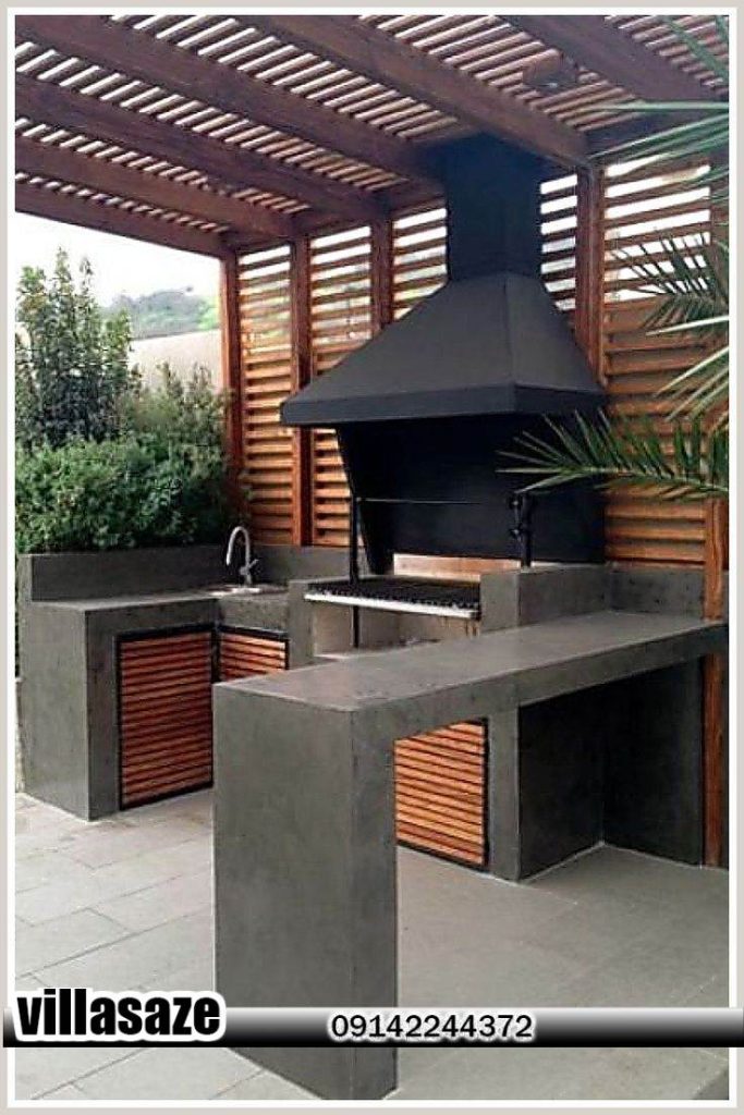 باربیکیو ذغالی باغی ویلایی