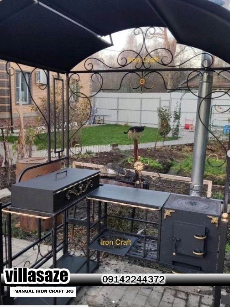 باربیکیو ذغالی ویلایی