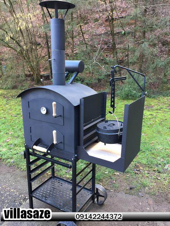 باربیکیو ذغالی ویلایی