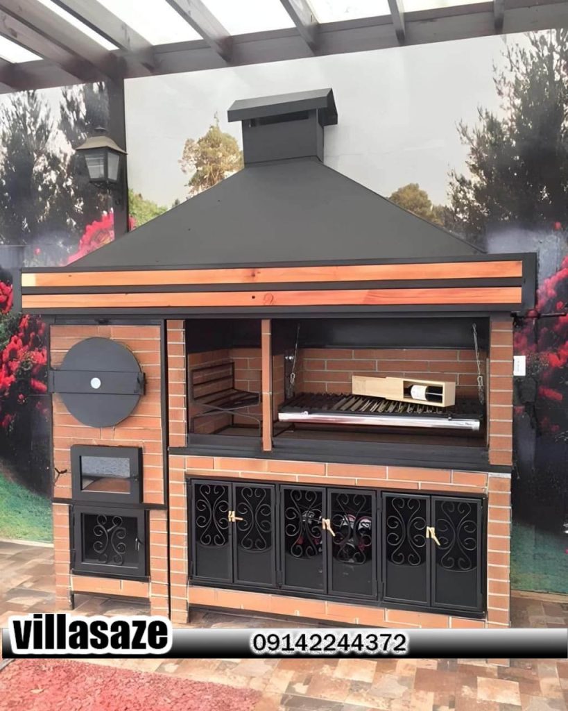 باربیکیو ذغالی ویلایی