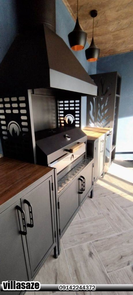 باربیکیو ذغالی ویلایی