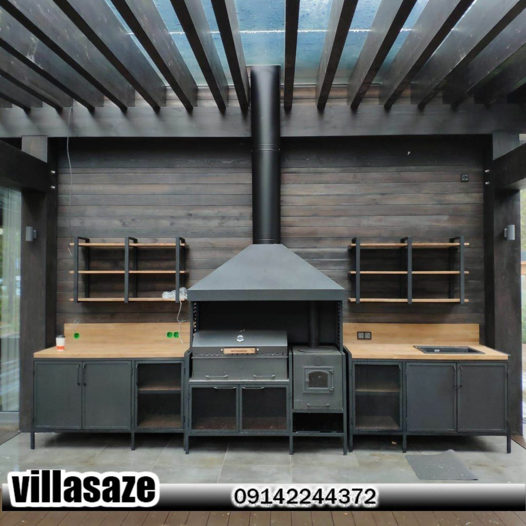 باربیکیو ذغالی ویلایی 