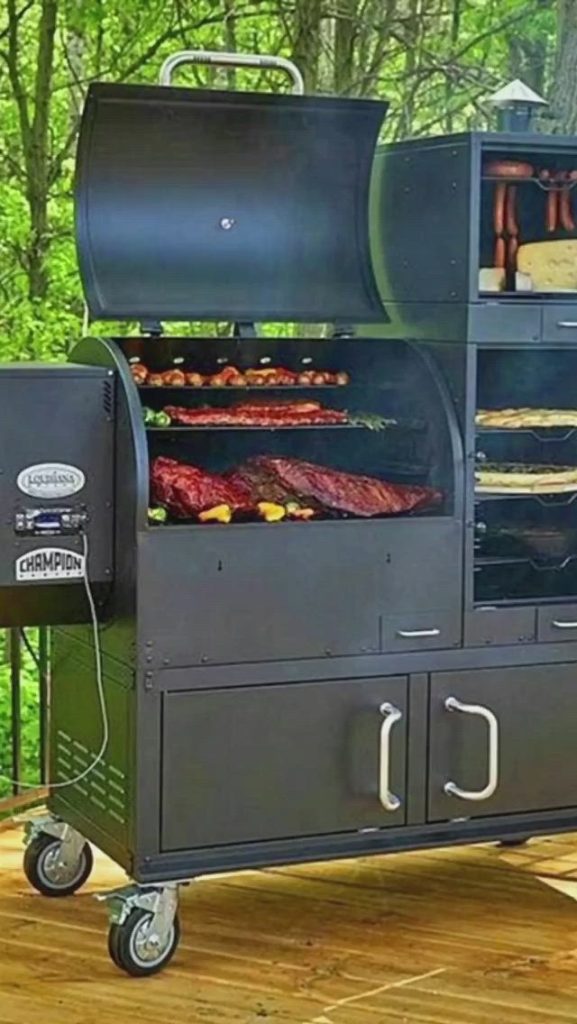 باربیکیو گازی چرخ دار ویلایی