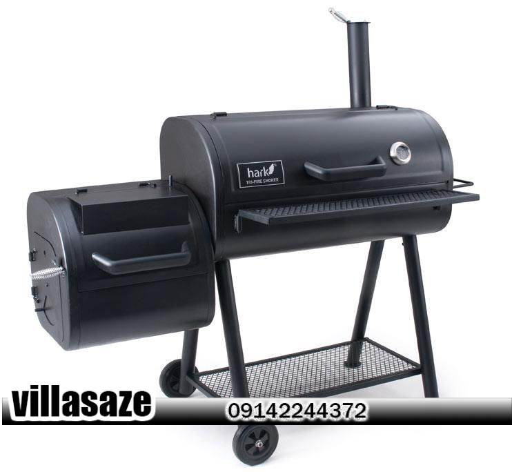باربیکیو ذغالی ویلایی چرخ دار