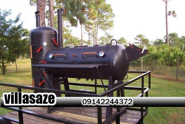 باربیکیو ذغالی ویلایی مناسب فضای باز