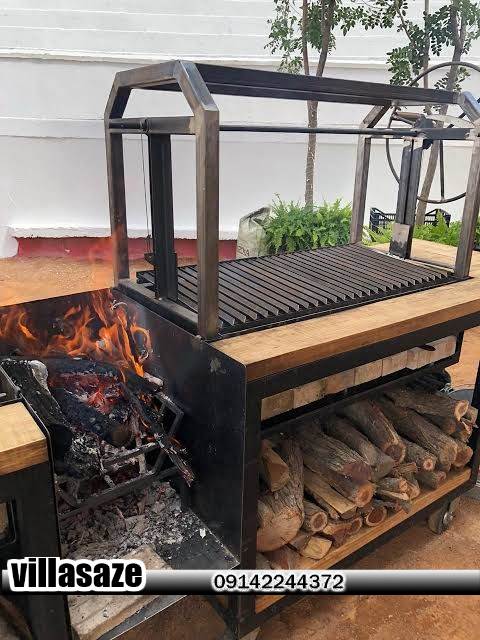 باربیکیو ذغالی باغی ویلایی مناسب فضای باز