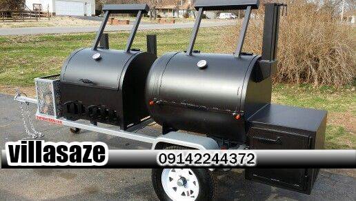 باربیکیو ذغالی باغی ویلایی چرخ دار