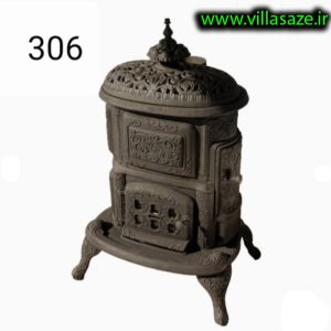 بخاری هیزمی چدنی ویلایی