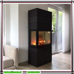 بخاری هیزمی ویلایی ایستاده