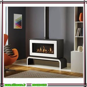 بخاری هیزمی گازی ویلایی مدرن