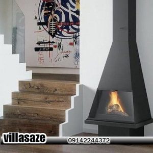 بخاری هیزمی باغی ویلایی مدرن