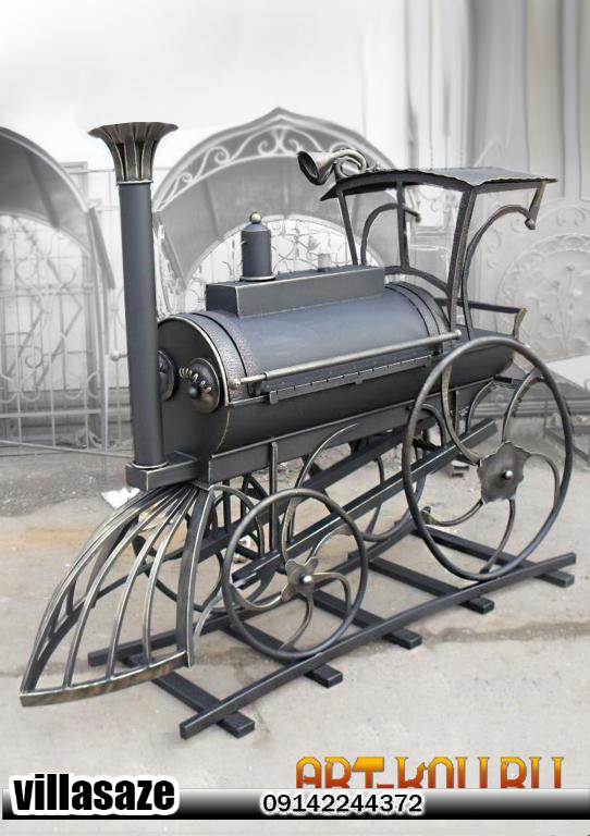 باربیکیو ذغالی ویلایی در طرحی متفاوت