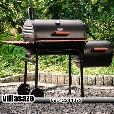 باربیکیو ذغالی ویلایی چرخ دار