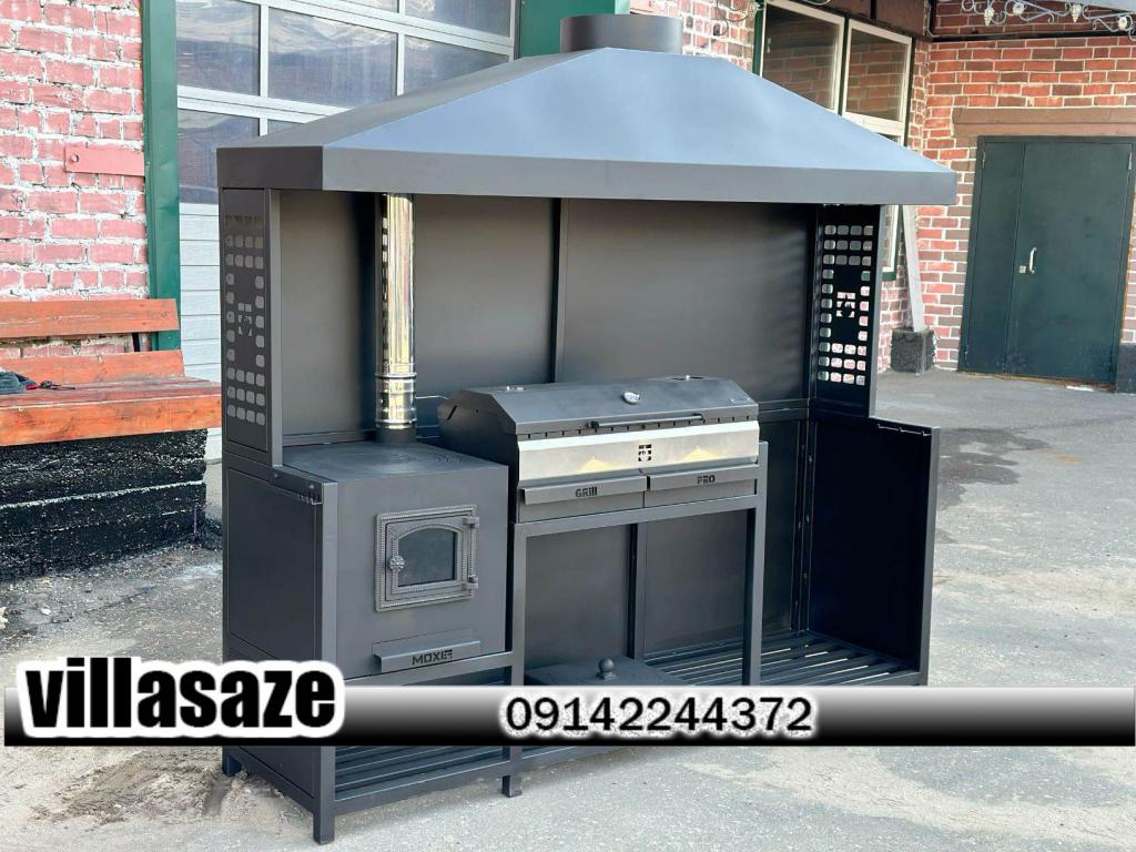 باربیکیو ذغالی ویلایی برزگ