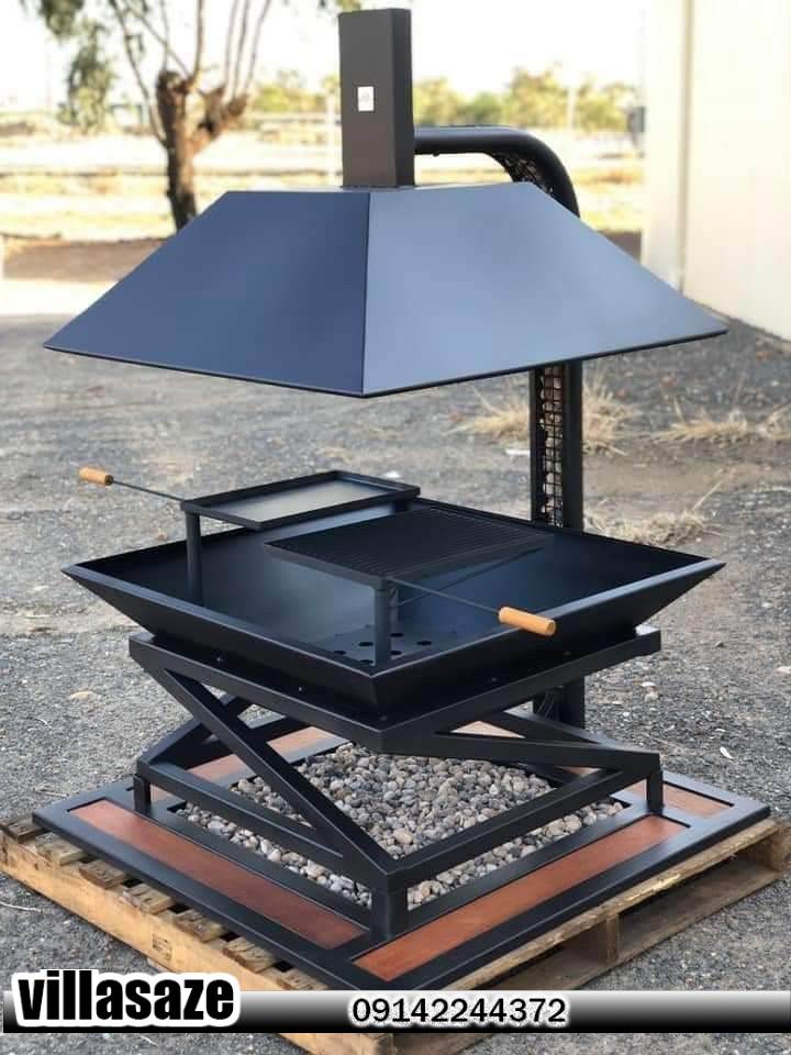 باربیکیو ذغالی بزرگ مخصوص فضای باز